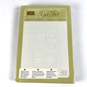 STAMPIN UP SIZZIX L PEEKABOO FRAMES NEW RETIRED‎ 124587